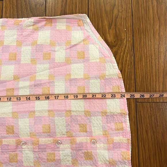 Smash + Tess Malia Pink Hawaiian Check Plaid Shirt - Picture 11 of 14